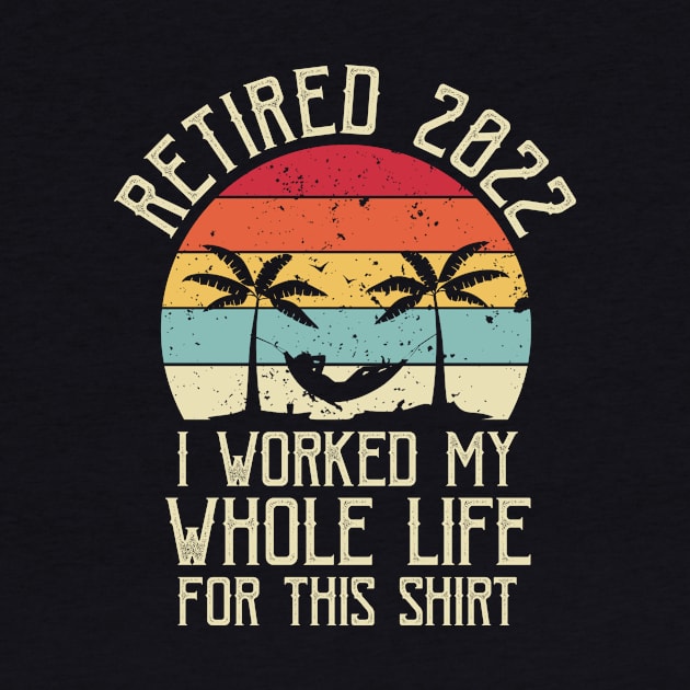 Retired 2022 Funny Retirement Humor Gift by Penda